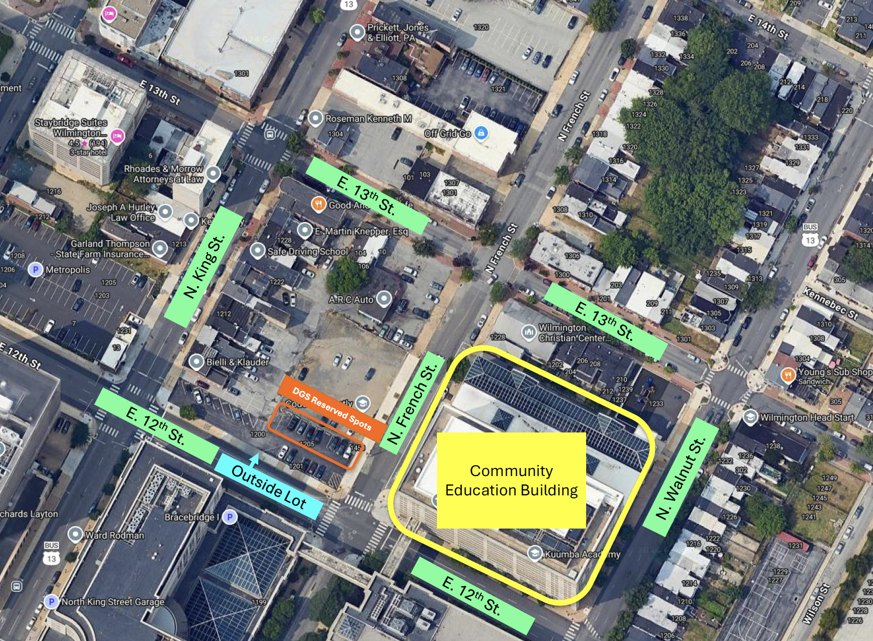 Wilmington Parking for DGS Clients Wilmington Parking for DGS Clients